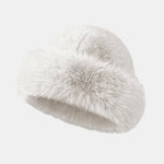 Warm Soft Plush Bucket Hat