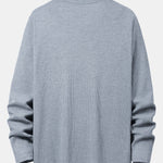 Long Sleeve 2 In 1 Waffle T-Shirt