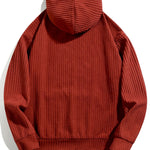 Relax Fit Corduroy Hoodie