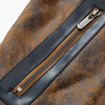 Faux Fur Lined Suede Jacket