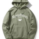 Mountain Pathways Print Hoodie