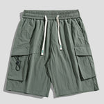 Nylon Cargo Shorts