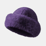 Warm Soft Plush Bucket Hat
