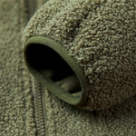 Teddy Fleece Zip Up Coat