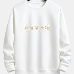 Ghost Print Relax Fit Sweatshirt