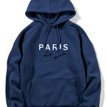 Paris Print Raglan Hoodie & Jogger Pants