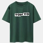 Tokyo Print Drop Shoulder Oversize T-Shirt
