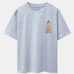 Galaxy Astronaut Print Drop Shoulder Oversize T-Shirt