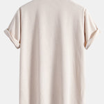 Corduroy Oversize T-shirt With Pocket & Shorts