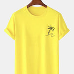 Palm Trees Print T-Shirt