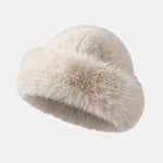 Warm Soft Plush Bucket Hat