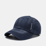 Rivet Solid Color Washed Distressed Baseball Cap