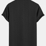 Twist Textured Jacquard Polo