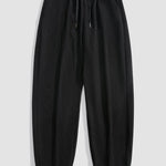 Corduroy Drawstring Jogging Pants