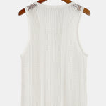 Textured Knit Sweater Tank Top