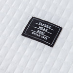 3 Pieces Long Sleeve Waffle Arc Hem T-Shirts