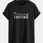 Regular Fit Christmas Print Cotton T-Shirt