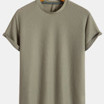 Short Sleeve Textured T-Shirt