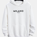 Milano Print Relax Fit Hoodie