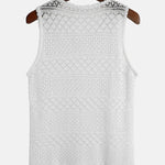 Knitted Textured Tank Top