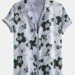 Floral Print Button Up Shirt