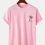Palm Trees Print T-Shirt
