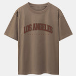 Los Angeles Print Heavy Weight Oversize T-Shirt
