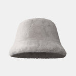 Winter Plush Warm Faux Fur Bucket Hat