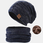 Warmer Beanie Hat Neck Gaiter Face Scarf Set