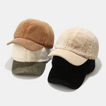 Corduroy Warm Soft Baseball Cap