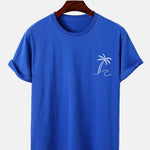 Palm Trees Print T-Shirt