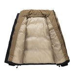 Color Block Puffer Jacket