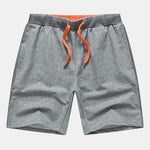 Contrast Elastic Waist Jersey Shorts
