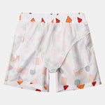 Geometry Print Swim Shorts