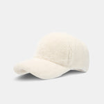 Faux Rabbit Fur Plush Warm Baseball Cap