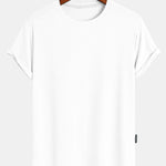 Muscle Fit Arc Hem Textured T-Shirt