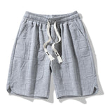 Letter Jacquard Warm Up Shorts