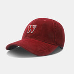Fashionable Corduroy Retro Baseball Cap