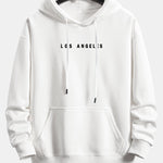 Los Angeles Print Relax Fit Hoodie