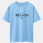 Milano Print Drop Shoulder Oversize T-Shirt