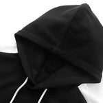 Color Block Waffle Hoodie