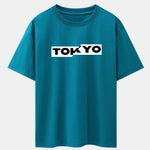 Tokyo Print Drop Shoulder Oversize T-Shirt