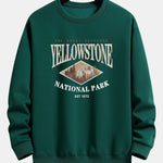 Yellowstone Print Relax Fit Sweatshirt
