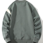 Color Block Sweatshirt With Pocket