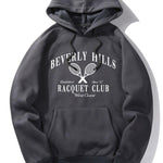 Billiver Hills Tennis Print Hoodie