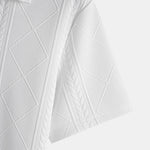 Geometric Jacquard Polo & Shorts