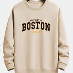 Boston Print Relax Fit Sweatshirt