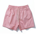 3 Pieces Cotton 3" Drawstring Shorts