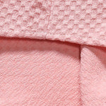Checkerboard Texture Button Up Shirt & Drawstring Shorts
