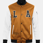 LA Print Baseball Jacket